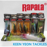 RAPALA SCATTER RAP / SHADOW RAP / X-RAP / DT-6 FISHING LURES