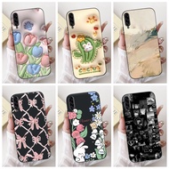 Shockproof Case For Samsung Galaxy A90 5G Casing Popular Flower Bowknot Soft Silicone Cover For Sams