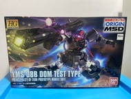 007 GTO HG 1/144 HGUC ORIGIN Dom Test Prototype 里克 德姆