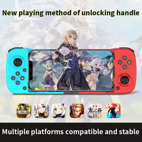 Bsp-D3 Wireless Stretchable Game Controller Bluetooth 5.0 Mobile Phone Gamepad Controller For Samsun