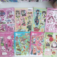 Korean Cute Cartoon Girl Stickers Cool Boy Stickers Hand Account Diary Notebook Scrapbook DIY Decora