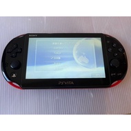 Sony PS Vita PCH-2000 Red Black Slim Console Only