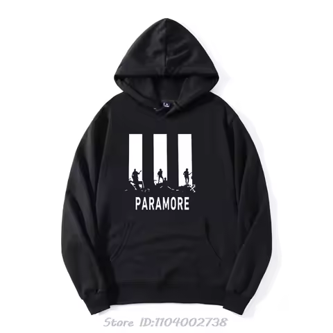 Band Paramore After Laughter Silhouette Hoodie Fashion Funny Men Oversized Hoody Causal Cotton Jacke