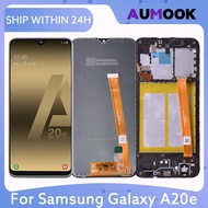 5.8" LCD Untuk Galaxy A20e A202 Paparan LCD Skrin Sentuh Digitizer Assembly A202F A202K Paparan Skri