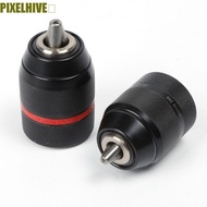 PIXELHIVE​ Keyless Adapter For Rotary Hammer/Hammer Drill Shank/SDS/Socket Ratchet Drill Chuck Hex S
