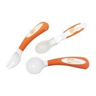 Lucky baby - Lb 5169 Cutlery Set - Primo - 1 set contains 3 pcs baby Cutlery - tablespoon, soup spoo