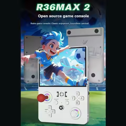 A92Z R36MAX2 Handheld Video Game Console 4.5Inch Screen 22000+Game Open Source Wifi Retro Game Conso