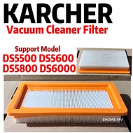 [EHOME MY] Karcher Vacuum Cleaner Accessories Filter | Compatible DS Series DS5500 DS5600 DS5800 DS6