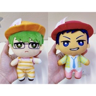 Kuroko's Basketball preloved mascot keychain A9 Shintaro Midorima Daiki Aomine plushie