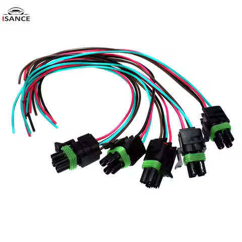 New 1pc / 5pcs IAC Idle Air Control Valve Harness Connector 4 way For 1982-1995 Buick Chevy GM PT127