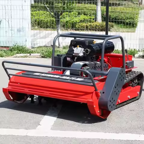 Customized Strong Power Remote Control Mower New Zero Turn Remote Control Lawn Mowers Robot Free aft