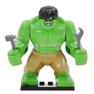 wholesale Rome Hulk Marvel Super Hero Avengers Figure GREEN HULK 7cm High The Amazing Action Buildin