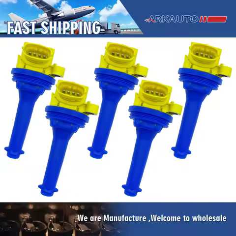 5PCS ARKAUTO PERFORMANCE IGNITION COIL PACK UF517 30713417 6M5G-12029-AA FOR VOLVO C30 C70 S40 S60 V