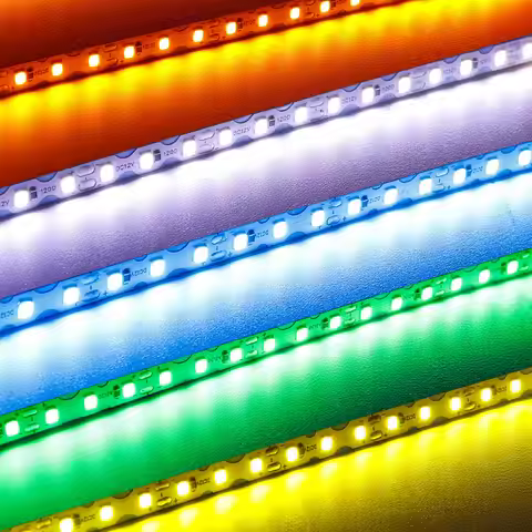 S Shape 2835 SMD LED Strip 120LED/m 6mm Width Flexible Foldable String Lamp For DIY Neon Sign Letter