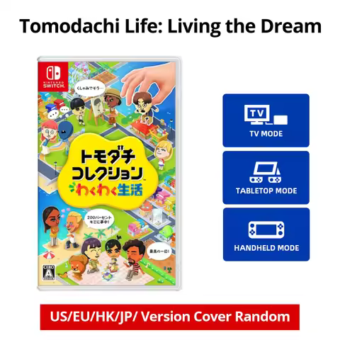 Tomodachi Life™ Living the Dream -Nintendo Switch Game Deals - Solid Game Cassette Support For Multi