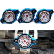 D1 Spec Radiator Cap with Meter Water Temp Gauge (Alloy + Silicone Rubber) Radiator Cap Big Head Sma