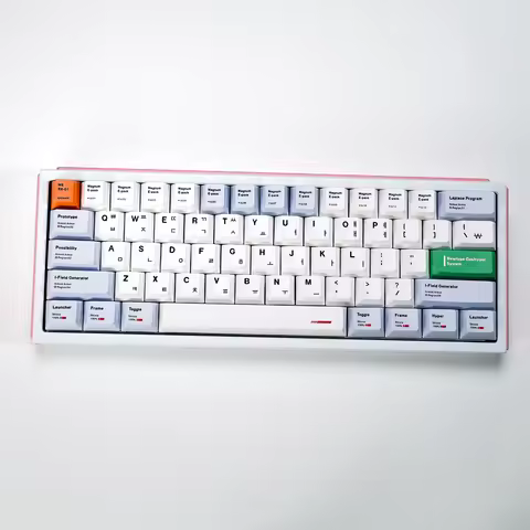 KBDiy 139 Keys/Set PBT Keyboard Korean Keycap Cherry Profile RX-0 Keycaps Custom for 61/68/84/87/100
