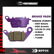PROFORMANCE Racing Line Semi-Metallic Brake Pads Fit for YAMAHA EGO SOLARIZ / N-MAX / NVX155 / Y15ZR
