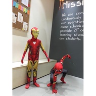 Iron Man Suit/Boys Superman Clothes/Iron Man Cosplay Jumpsuit/Boys Iron Man Set