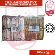 CSR Better Fine / Brown Sugar Sachet Pack 100's / 200's | CSR Halus Gula Hotel Perang Pek Kecil