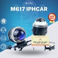 [ Price for 1 bulb ] M617 IPHCAR ball with 3 color modes. Power 40W 9-18V, size 3.0” blue lens.