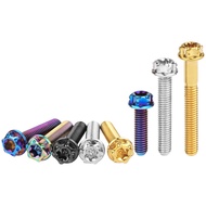 Wanyifa Titanium Gr5 M4x10 15 20 25 30 L 7.5D for CNC Head Brake Fluid Tank Bolt Cylinder