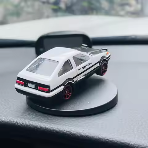 Initial D AE86 Fujiwara Racing Car Model Drift Car Model Statue Adornments Auto Center Console Dashb