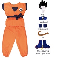 Anime Dragon Ball Z Goku Goku Costume for Kids Boyเด็กชาย ดราก้อนบอล เสื้อผ้า