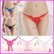 {LOCAL READY STOCK} Sexy Women Underwear Open Crotch Peals Panties Briefs Lingerie Sleepwear Nightwe