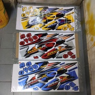 Stiker sticker body stripe cover set (1) wave125 wave125r wave 125 125r