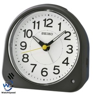 Seiko QHE188KN QHE188K Quiet Sweep Auto Constant Light Beep Alarm With Snooze Bed Side Alarm Clock