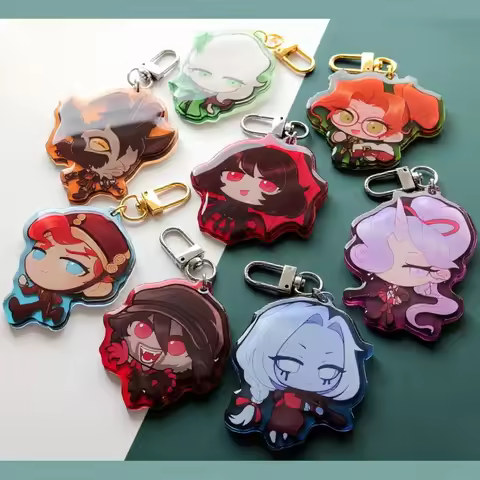 PRE-ORDER | Deadlock Epoxy Acrylic Keychains | 2.3"-2.7" | Mina, Celeste, Billy, Paige, Geist, Doorm