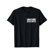 Official Imagine Dragons Exclusive Japanese Collage Black T-shirt-Lightweight t-shirt-Superior Fit&