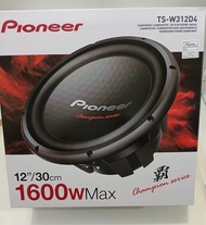 subwoofer Pioneer 12 inch dauble coil TS-W312D4  subwoofer 12 inch Champions (ORIGINAL)