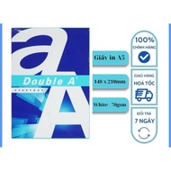 Printing paper, photo paper A5 Double A DL 70/90gsm A5 paper 70gsm 90gsm