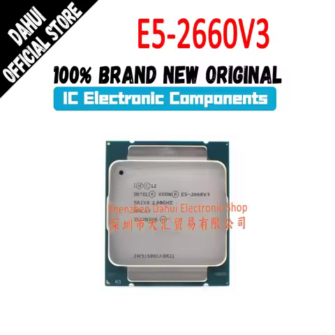E5-2660V3 E5 2660V3 E5 2660 V3 2.6 GHz Ten-Core Twenty-Thread CPU 25M 105W LGA 2011-3