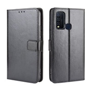 เคสโทรศัพท์ฝาพับหนัง PU Vivo Y30เคสฝาหลัง Y30 Y 30 VivoY30