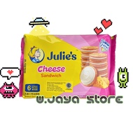 Julie’s Sandwich Biskuit Rasa Chesse / Wheat / Butter / Peanut Butter / Lemon