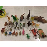 玩具 公仔 兒童玩具 恐龍 昆蟲 二手 全部一標