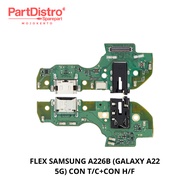 FLEX SAMSUNG A226B (GALAXY A22 5G) CON T/C+CON H/F ARSH