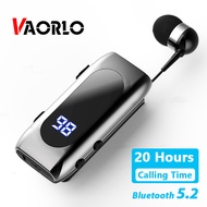 K55 Clip-on Bluetooth Headset Talk Time 20 Hours Wireless Sport Business Earphone With Microphone Di