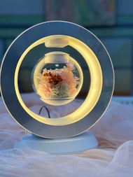 懸浮系列-永生花、無線充電、小夜燈、藍芽音響