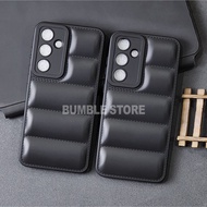 Samsung A16 Case Samsung A15 Samsung A34 5G Samsung A35 5G Case 3D Jacket Design / Macaron Black Cas