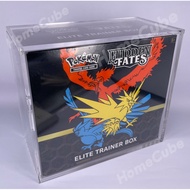 Selling Chronogard Brand Acrylic Top Display ETB Elite Trainer Box With UV Protection