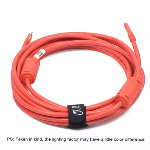 5m USB-C to Micro-B 3.0 Tethering Cable with Booster for Canon 5D Mark IV 5DSR 1DX2 Nikon D850 D5 Ca