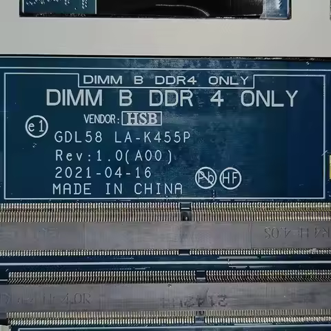 LA-K455P Mainboard For DELL 5511 Laptop Motherboard With I5/I7-11th Gen CPU RTX3050/RTX3050TI 100% F