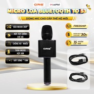 Micro không dây kèm loa karaoke chính hãng Oris TO-53 Mic có đầy đủ Bass Treble Effect Echo như một