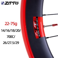 ZTTO Bicycle Tpu Inner Tube 1PC Super Light Weight FV 700C 23c to 43c Road Bike MTB 26 27.5 29 x 1.25 to 2.6 Folding Bike 14 16 20 Metal French Valve Tire AV