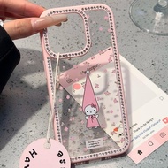Long Hat Kitty Shiny For iphone 11 16 12 14 13 15 16PROMAX 13PROMAX 15PLUS 8PLUS 11PRO 14PRO XSMAX X