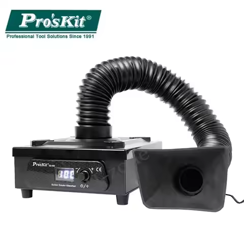 Pro'sKit SS-596G Desktop Smoke Purifier 90L/min Low Noise Solder Fume Purification Device Adjustable